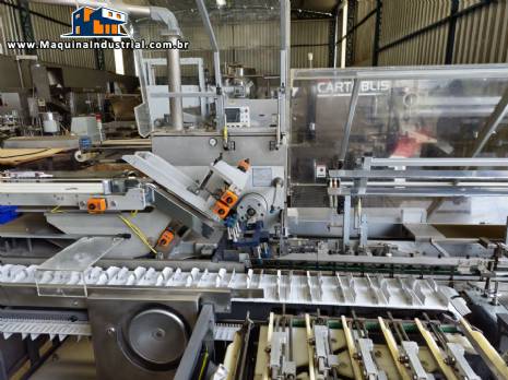 Encartuchadeira horizontal Fabrima IWK CPR Cartopac retrofit