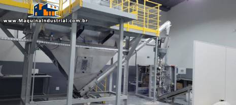 Misturador de pás 1500 litros em inox Bonsucesso