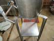 Tanque de transfer�ncia com suporte e rodinhas em inox 20 litros