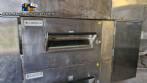 Forno de esteira em inox para pizzas panifica��o biscoitos Lincoln