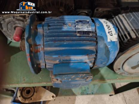 Motor de indu��o trif�sico WEG 7,5 CV 3500 rpm