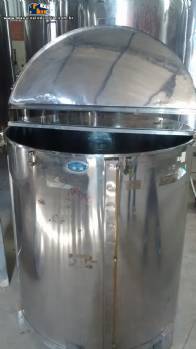 Tanque em inox 316 capacidade 1.200 litros