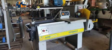 Seladora em L com tunel de encolhimento aquecimento Smipack