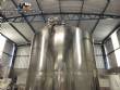 Tanque em ao inox para armazenamento e agitao 1500 litros