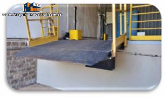 Plataforma niveladora de doca com guarda corpo 3000 kg MKS Marksell