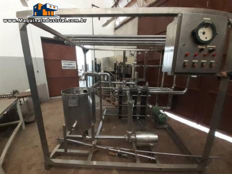 Pasteurizador de placas 10.000 L West Equipamentos