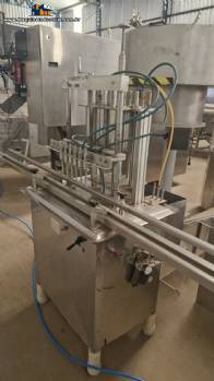 Envasadora linear 6 cilindros em inox Edwards