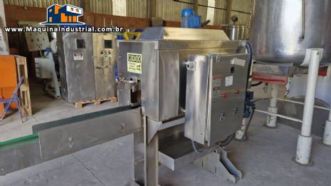 T�nel de encolhimento em inox sleeve � vapor Robust Pack