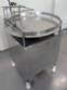 Mesa girat�ria em inox para frascos garrafas