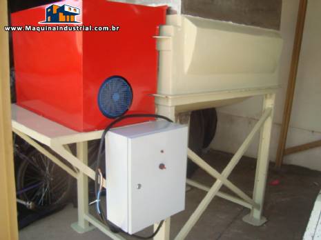 Misturador industrial ribbon blender para 700 kg