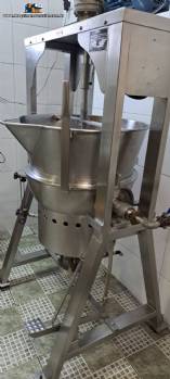 Tacho cozinhador em inox � g�s para doces Incal 100 litros