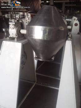 Misturador industrial duplo cone 50 litros