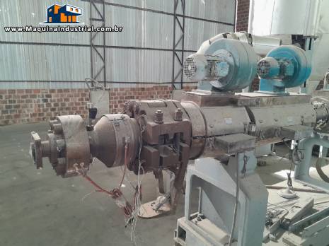 Extrusora com 150 mm para granular PP PE PET para 1.200 kg hora REIFENHAUSER