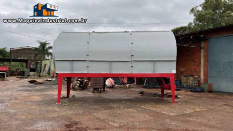 Peneira industrial rotativa para separa��o