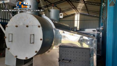 Caldeira � lenha 400 kg h W.V.W