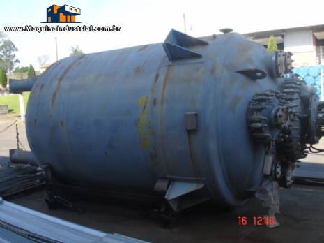 Reator encamisado vidroTaiji 10.000 litros