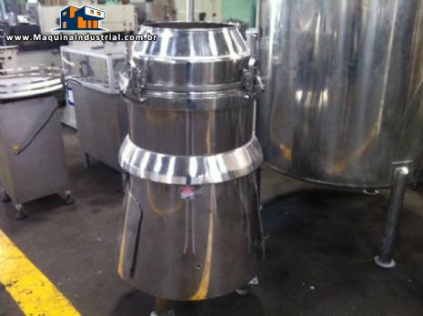 Peneira vibrat�ria em a�o inox