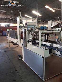 Enfardadeira autom�tica para garrafas e frascos Rodighero