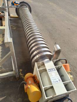 Transportador elevador vibrat�rio espiral vertical em a�o inox MVL