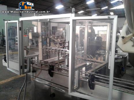 Enchedora autom�tica com 7 pist�es