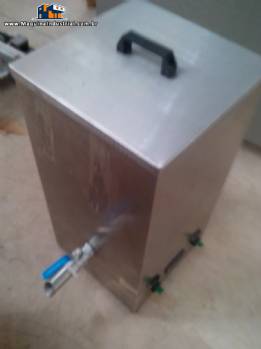 Tanque derretedor de chocolate em a�o inox