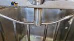 Tacho misturador em inox de 80 litros com sistema de aquecimento