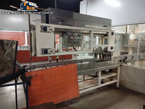 Lavadora rinser tipo bal�o para garrafas Zegla