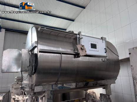 Linha cont�nua para produ��o de queijo minas frescal 2.000 litros BB inox
