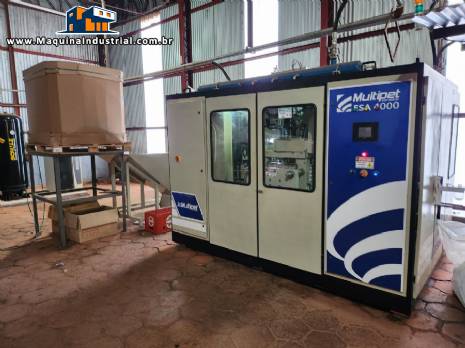 Sopradora autom�tica para garrafas PET MultiPet