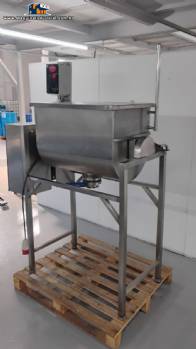 Misturador horizontal ribbon blender em a�o inox 200 litros