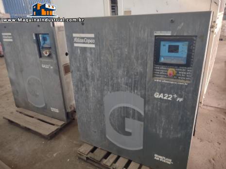 Compressor de ar parafuso Atlas Copco