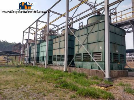 Torre de resfriamento � �gua 250 m� KWCA