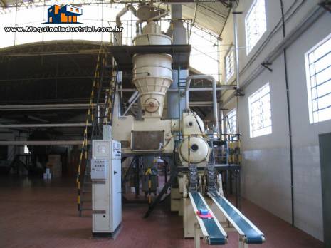 Estrutura completa da G.Mazzoni extrusora triplex para 3.000kg/h