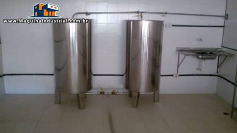 Tanques em a�o inox