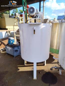 Tanque encamisado misturador em a�o carbono Sollich 650 litros