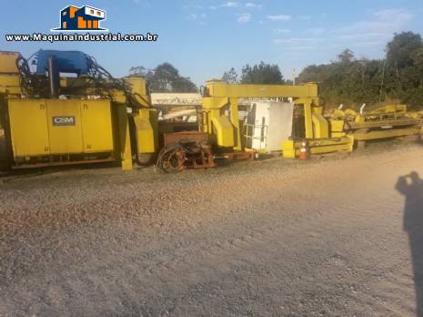 P�rtico sobre pneus CSM para 20 toneladas