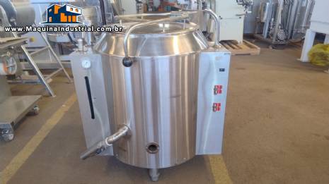 Caldeir�o a g�s capacidade 100 litros A�os Macom