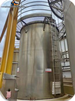 Tanque de armazenameno reservatrio em inox 27.000 litros Ricefer
