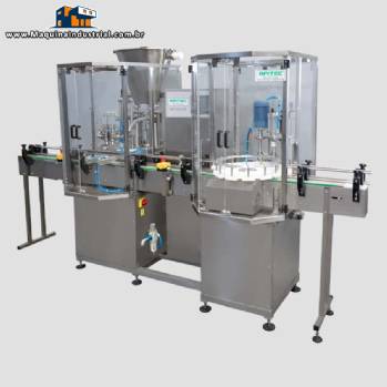 Linha de envase para mel autom�tica Apitec