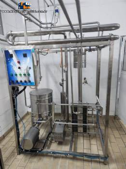 Pasteurizador de placas em a�o inox para leite latic�nios Xavier Equipamentos