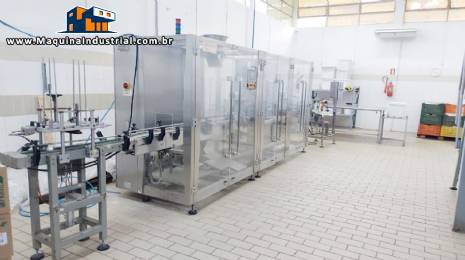 Seladora e tampadora copos potes autom�tica Masipack