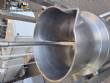 Tacho cozinhador encamisado a g�s basculante em inox 100 litros