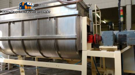 Misturador Ribbon Blender a�o inox 2000 L