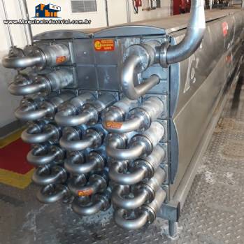 Linha de pasteuriza��o tubular Tetra Pak