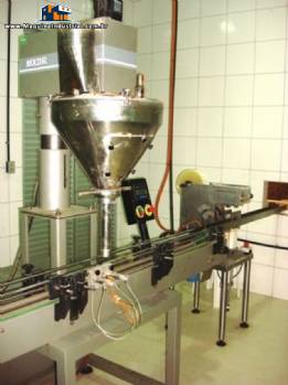 Linha para envasar pó em potes Masipack - Máquina Industrial