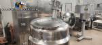 Tanque de agita��o misturador  encamisado aquecido em inox 170 litros cowles