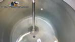 Tanque de agita��o misturador  encamisado aquecido em inox 170 litros cowles