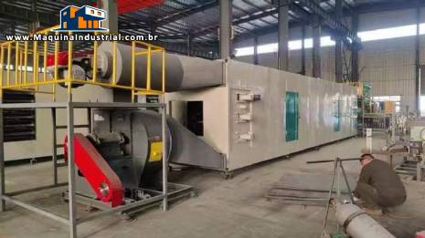 Linha para fabrica��o produ��o de bandejas de ovos moldagem de polpa reciclado Eco-Recycle-Equip