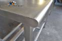 Mesa de ao inox 700 mm x 2000 mm Euro Formas