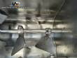 Misturador de p�s interno em a�o inox com 2 eixos 350 litros